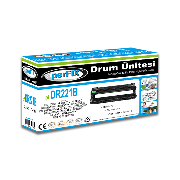 PFX DRUM ÜNİT DR221 - DR241 - DR261  SİYAH  15k