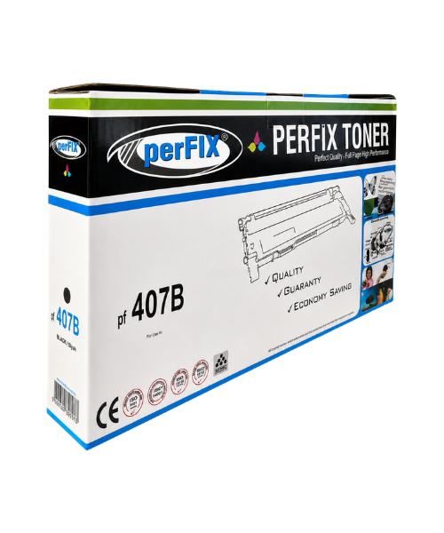 PFX Samsung MLT407B- CLT-K407 Siyah Laser Toner 1,5K