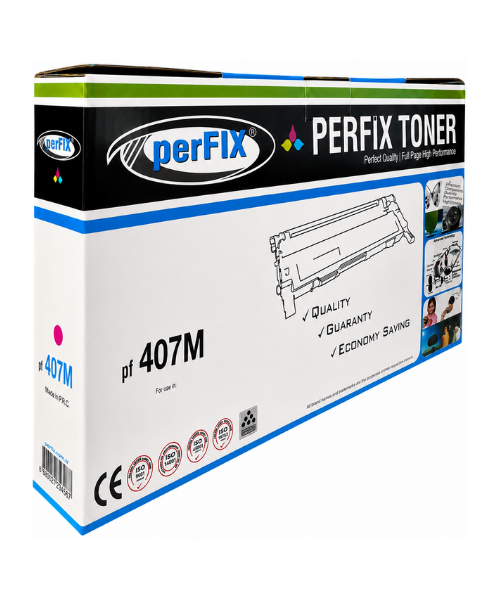PFX Samsung MLT407M- CLT-M407 Kırmızı Laser Toner 1K
