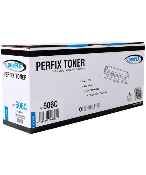 PFX Samsung CLT506C Mavi CK506-CLP680ND-CLX6260 4K Mavi Laser Toner 4K