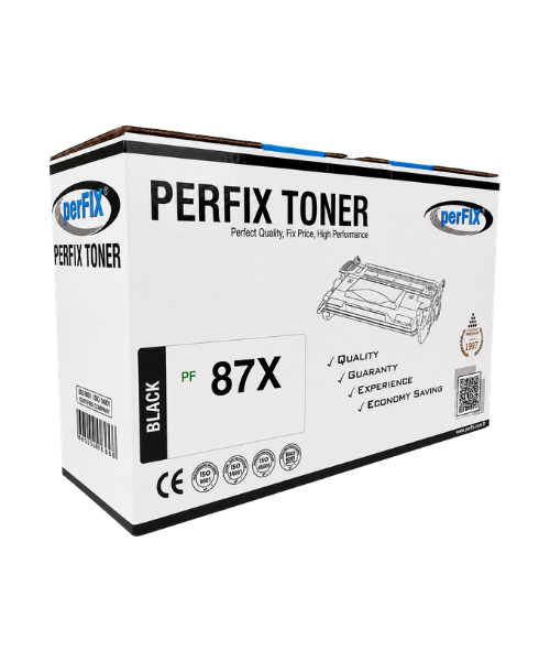 PFX Hp 87X-CF287X - CRG041H - 18K M506DN Laser Toner