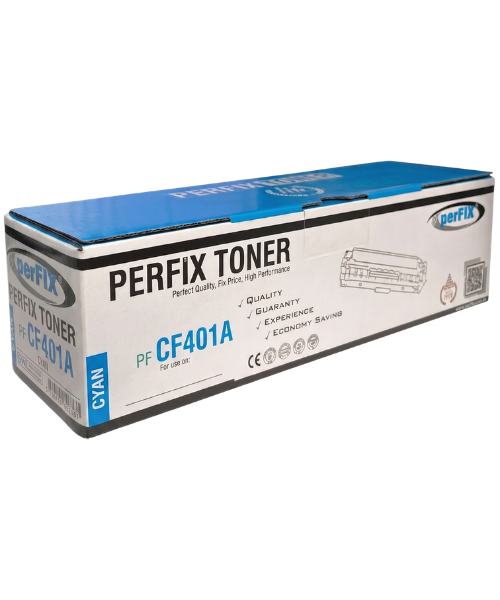 PFX Hp CF401A Mavi 201A Laser Toner 1,4K