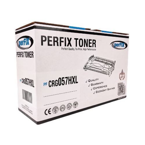 PFX Canon CRG057HXL Chipli Yüksek Kapasite 11,5K Laser Toner