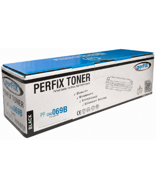 PFX Canon CRG069B - ***Chipsiz*** Siyah Laser Toner 2,1K