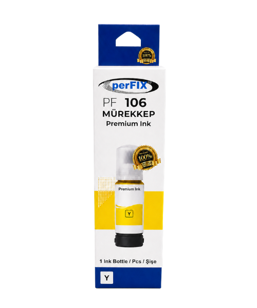 perFIX PF T106 - C13T00R440 Sarı Mürekkep 5K
