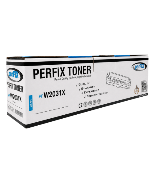 PFX Hp W2031X W2041X -  Mavi  Chipli   415X - 416X Laser Toner 6K