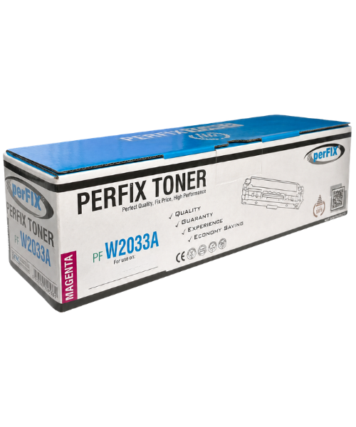 PFX Hp W2033A W2043A - CRG055 Kırmızı ***Chipsiz*** 415A -Toner 2,1K
