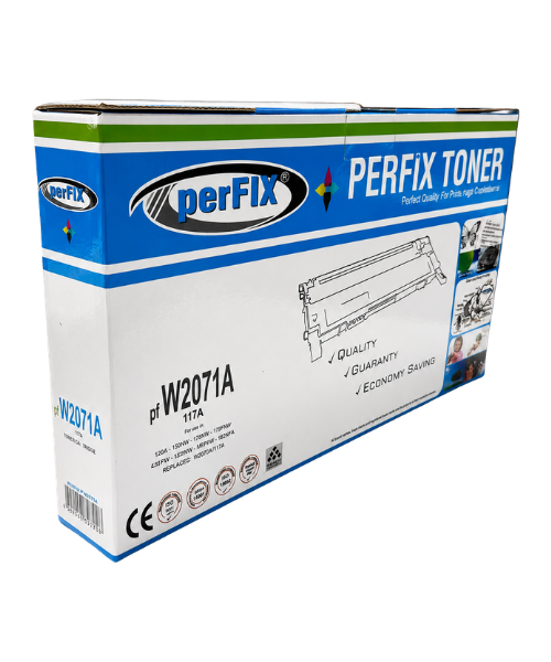 PFX Hp W2071A W2091A Chipli Mavi  117A - 119A Laser Toner 0,7K