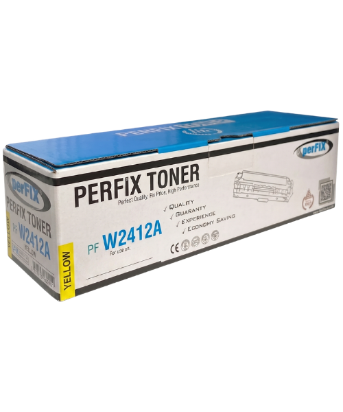 PFX Hp W2412A ***Chipsiz***  216A  Sarı Laser Toner 0,85k