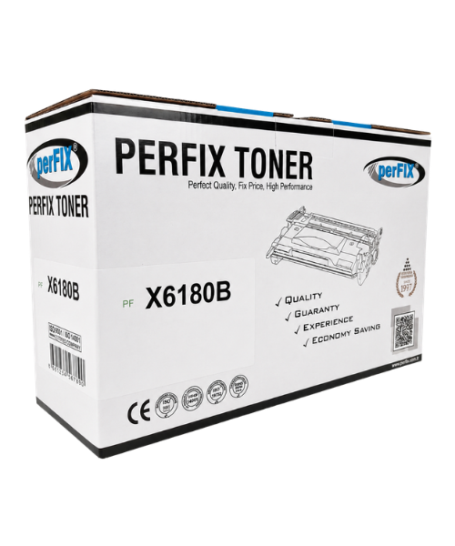 PFX Xerox 6180 Siyah Laser Toner 3K