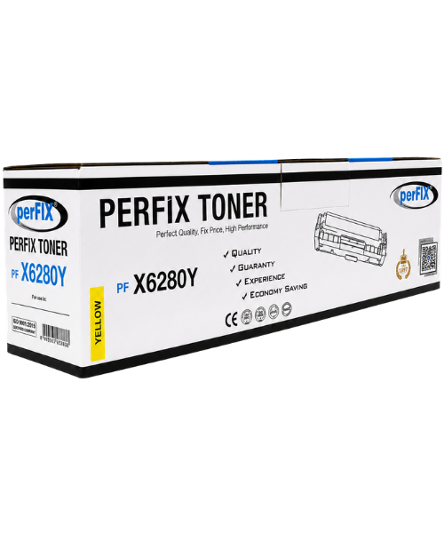 PFX Xerox 6280 Sarı Laser Toner 5,9K
