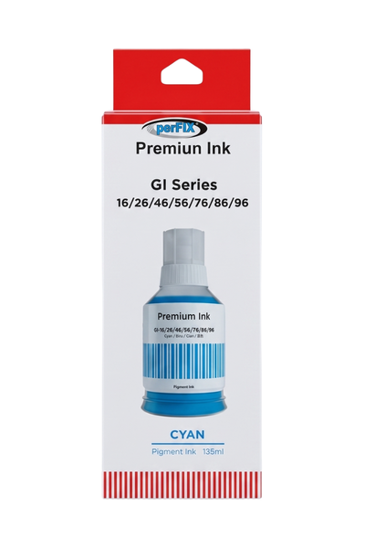 perFIX Canon  PF GI-46C - GI-56C  Mavi  Şişeli   Mürekkep 130ml