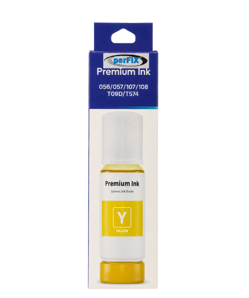 perFIX PF T108  Sarı Şişeli Mürekkep