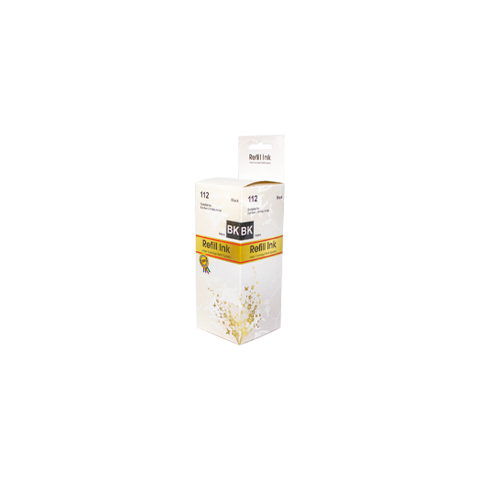 perFIX PF T112BK  Siyah Şişeli Mürekkep (140 ml )