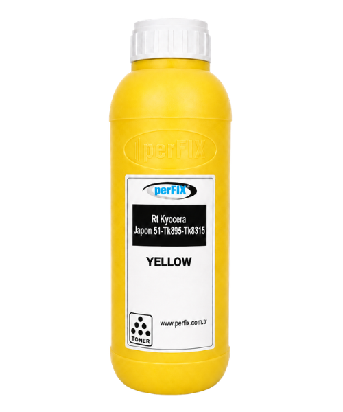 Rt Kyocera Japon 51- Tk895  Tk8315  Sarı  Japon Toner Tozu  500 Gr