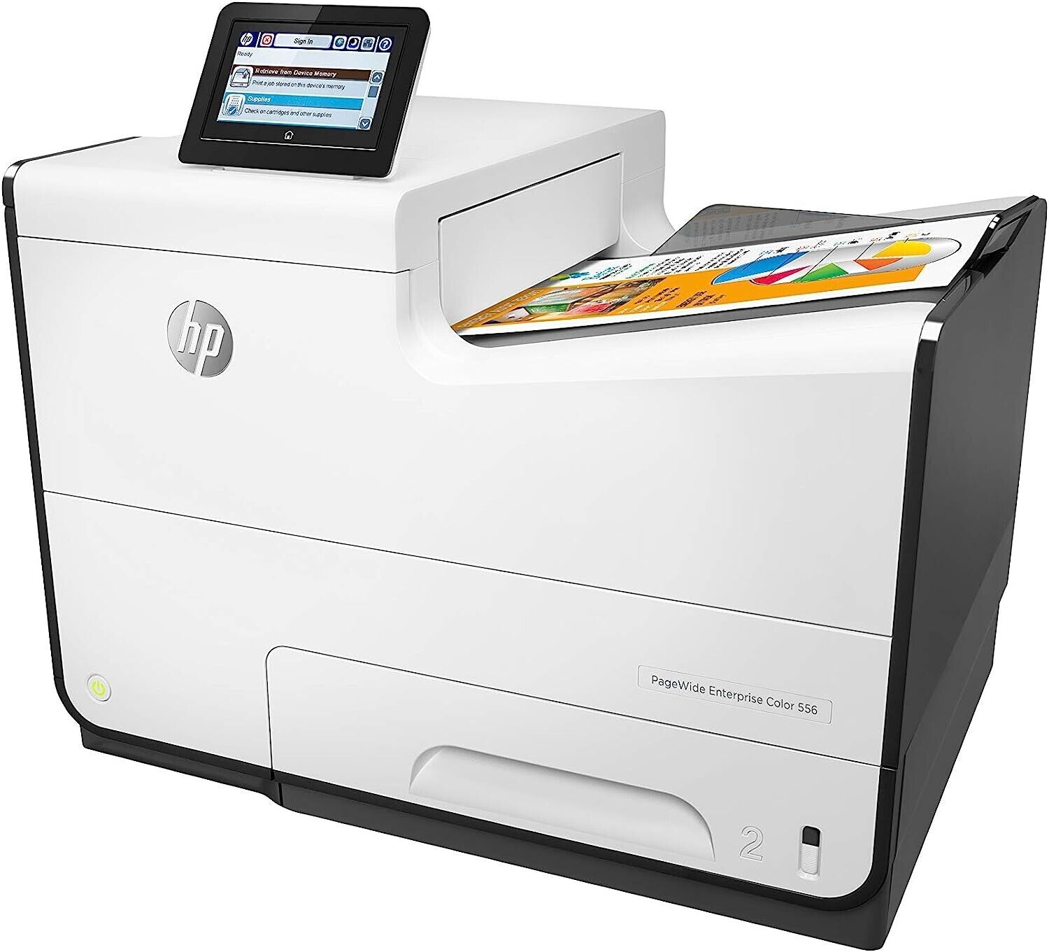 Hp Pagewide Enterprise 556dw Dev Bitmeyen Kartuş Montaj ve Sınırsız Proğramı Yükleme Hizmeti. 