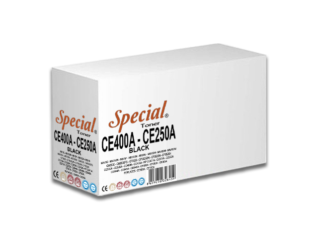 SPECIAL HP  S-CE400AU-CE250A-Siyah Universal 507A-504A Laser Toner 5,5