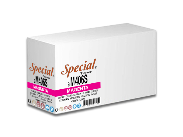 SPECIAL SAMSUNG S-CLT406M- CLT-M406 KIRMIZI TONER 1K