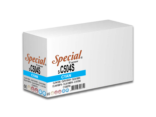SPECIAL SAMSUNG S-CLT504C MAVİ CLP415-CLX4195 TONER MAVİ 2,5K