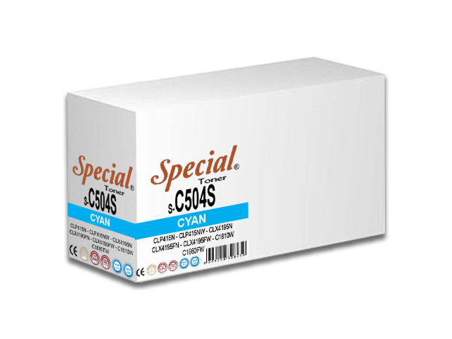 SPECIAL S-CLT504C MAVİ CLP415-CLX4195 TONER MAVİ 2,5K