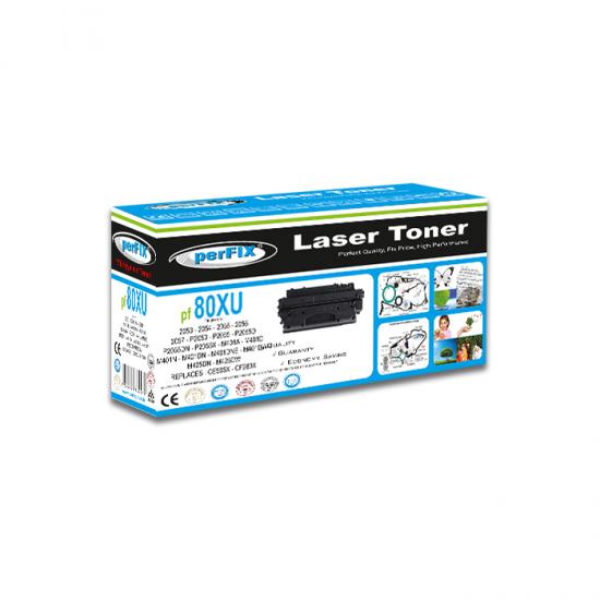 PFX PF 80XU-CE505X-CF280X-YÜKSEK KAPASİTE UNIVERSAL TONER 6,5K