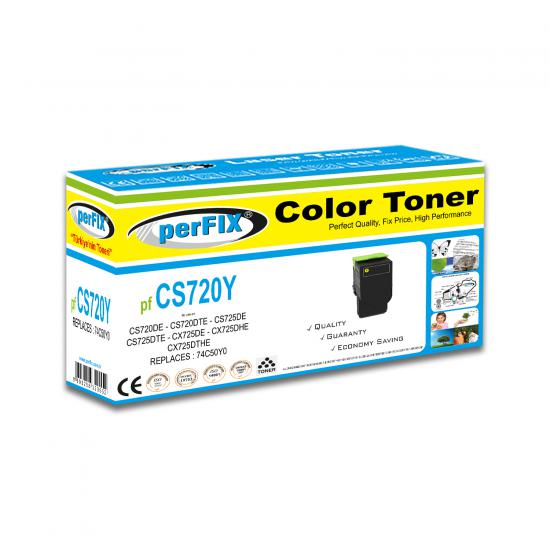 perFIX PF CS720 - CS725 - CX725   SARI TONER 7k