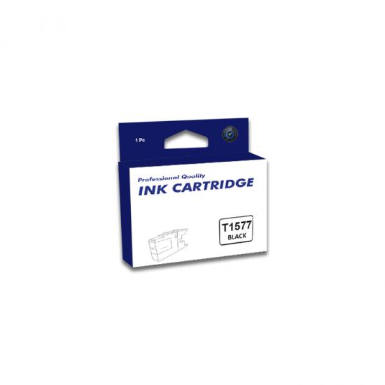 perFIX Epson PF T1577  Lıght Siyah Siyah Kartuş  Chipli