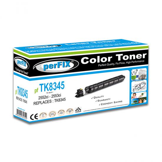 PFX TK-8345 BK TASKALFA 2552Cİ - 2553Cİ 20K SİYAH TONER ( 320GR)