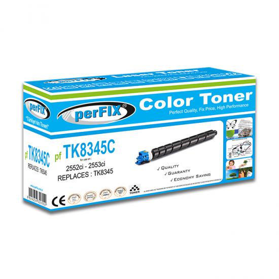 PFX TK-8345 C TASKALFA 2552Cİ - 2553Cİ 12K CYAN TONER ( 190GR)