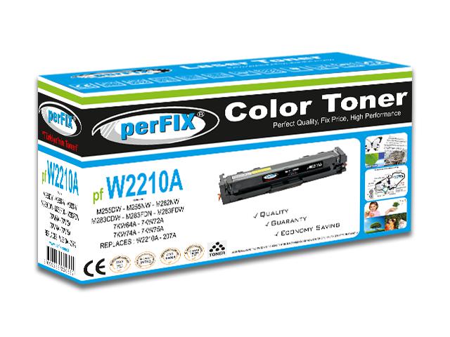 PFX PF W2210A SİYAH Chipsiz 207A TONER 1,35K