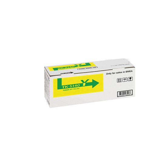 SPECIAL KAHVERENGİ KUTU TK5140 SARI TONER 5K