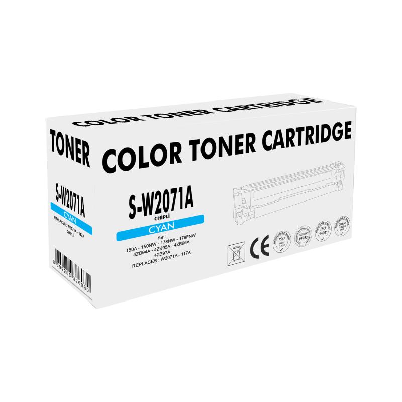 SPECIAL S-W2071A MAVİ Chipsiz 117A TONER 0,7K