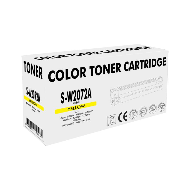 SPECIAL HP  S-W2072A SARI ***Chipsiz*** 117A TONER 0,7K