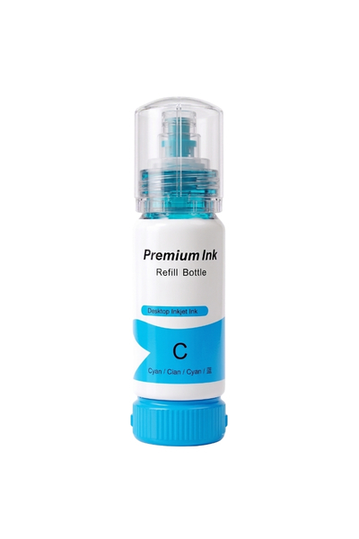 T103C  **Kutusuz**  Mavi Şişeli Mürekkep (70 ml )